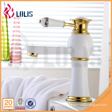 Quality Sanitary ware white brass wash basin faucet mixer